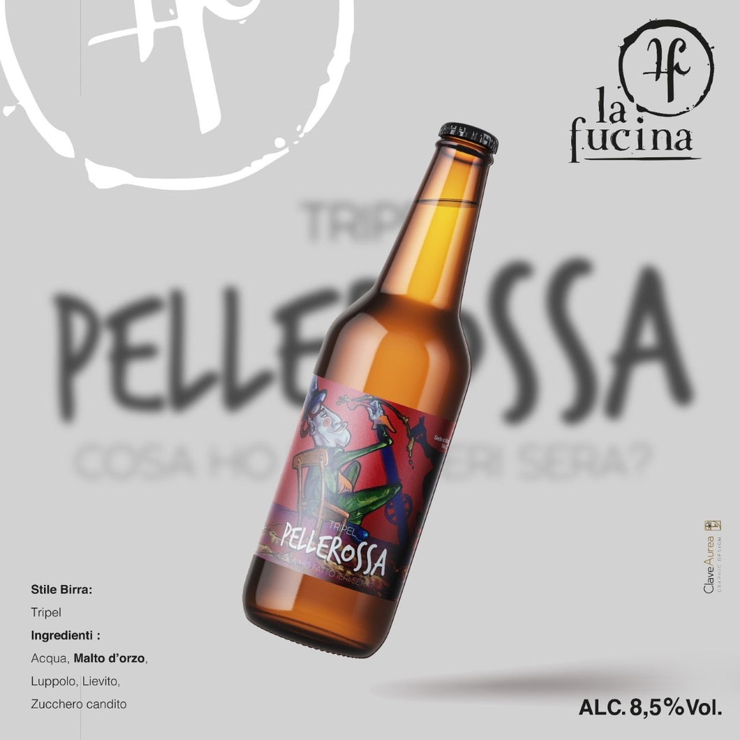 12 bottiglie 33cl Pellerossa - Tripel