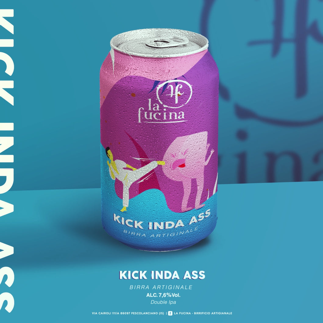 18 lattine 33cl Kick Inda Ass - Double IPA