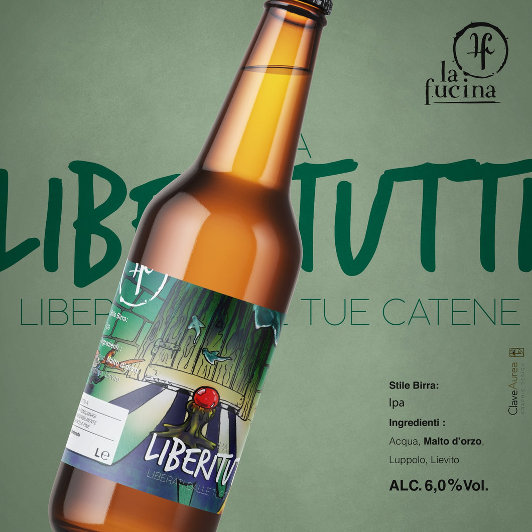 12 bottiglie 33cl Liberitutti - IPA
